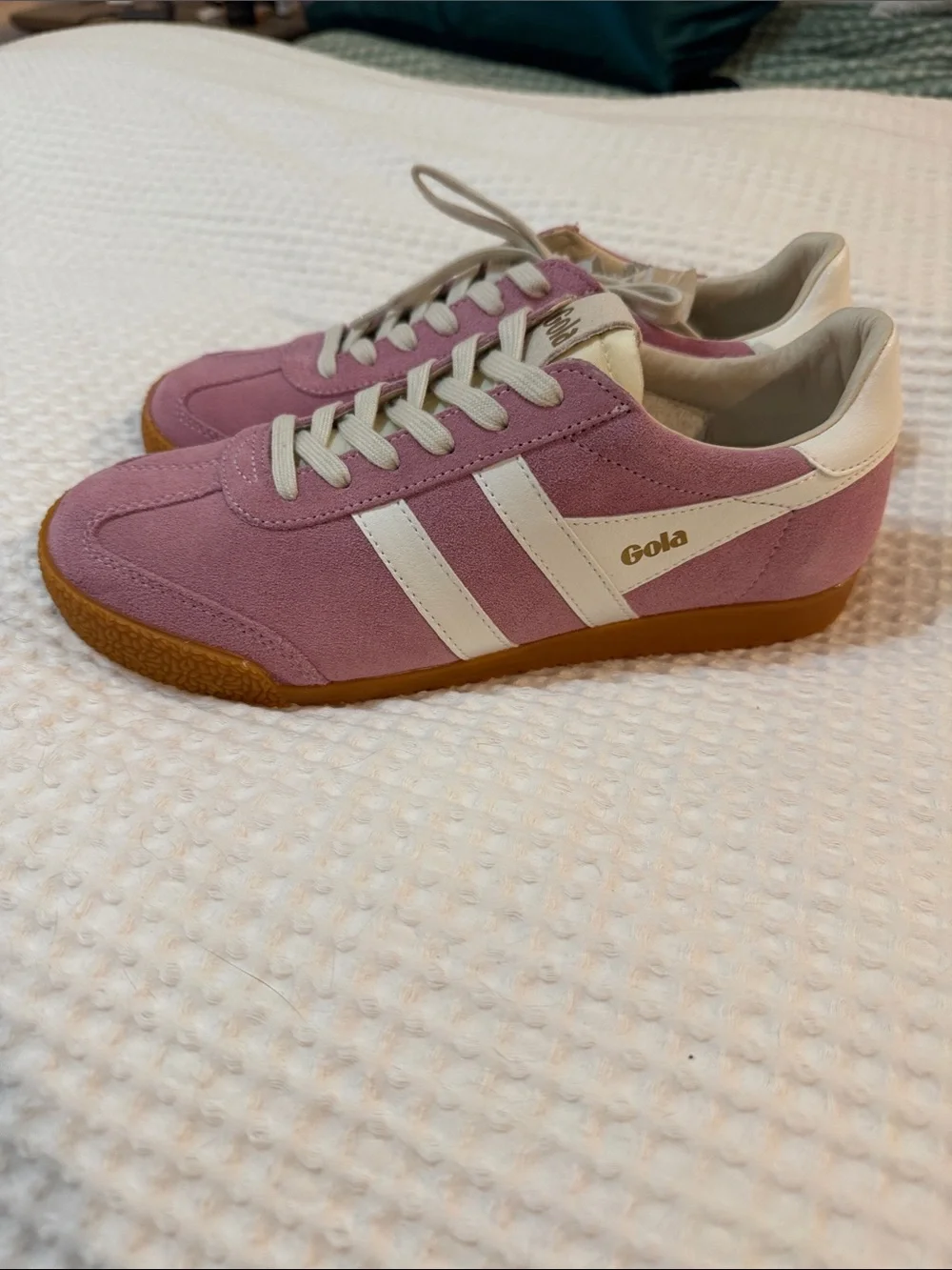 Gola Elan Sneaker in Candy and White. Size 8.5. New. Never worn.